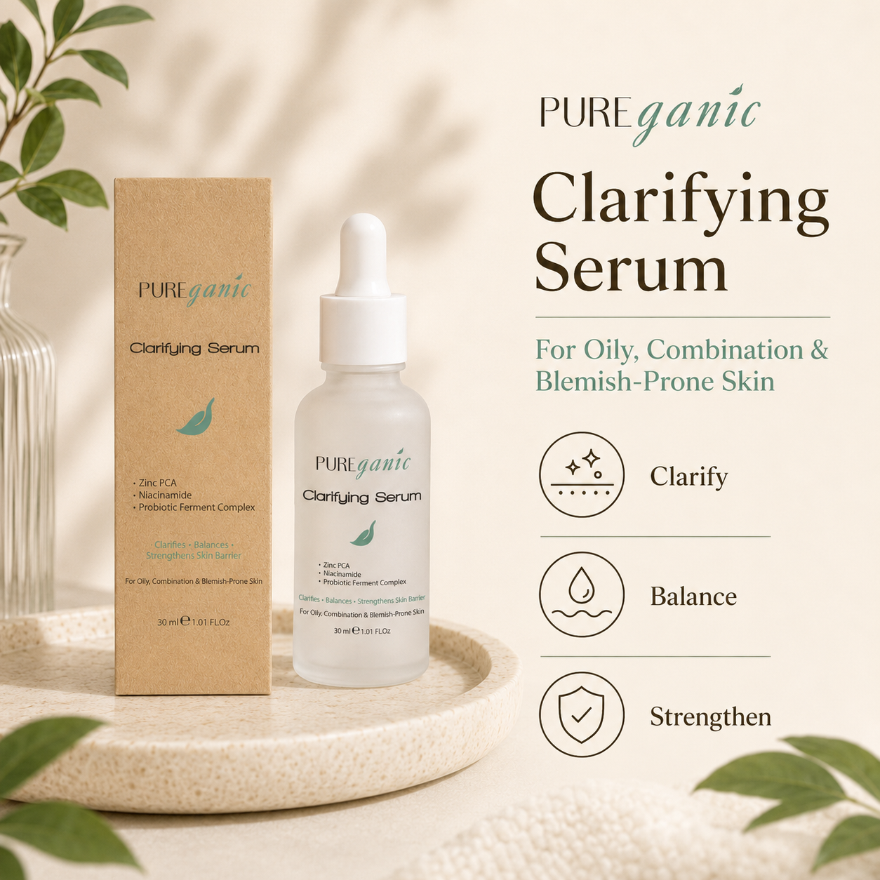 PUREganic Clarifying Serum