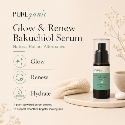 PUREganic Glow & Renew Bakuchiol Serum