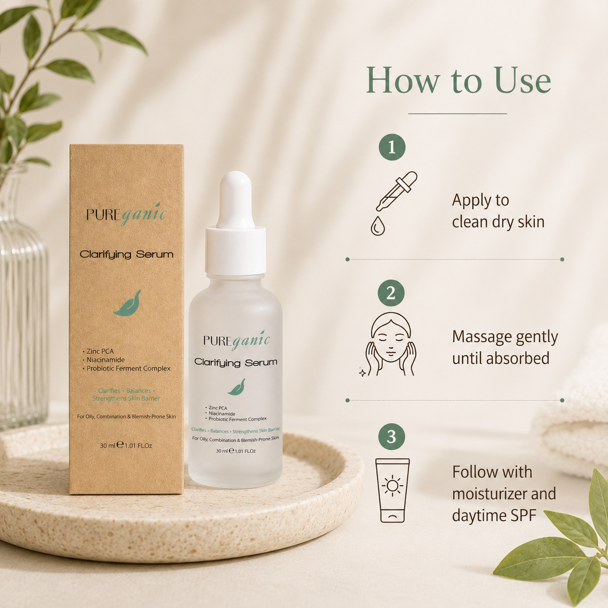 PUREganic Clarifying Serum