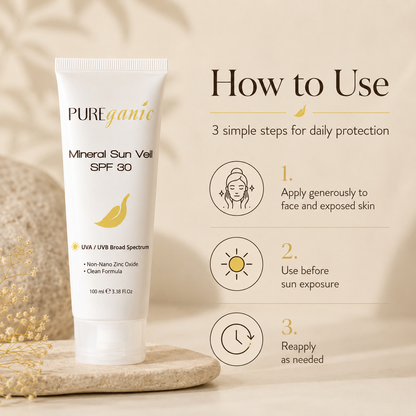 PUREganic Mineral Sun Veil SPF 30