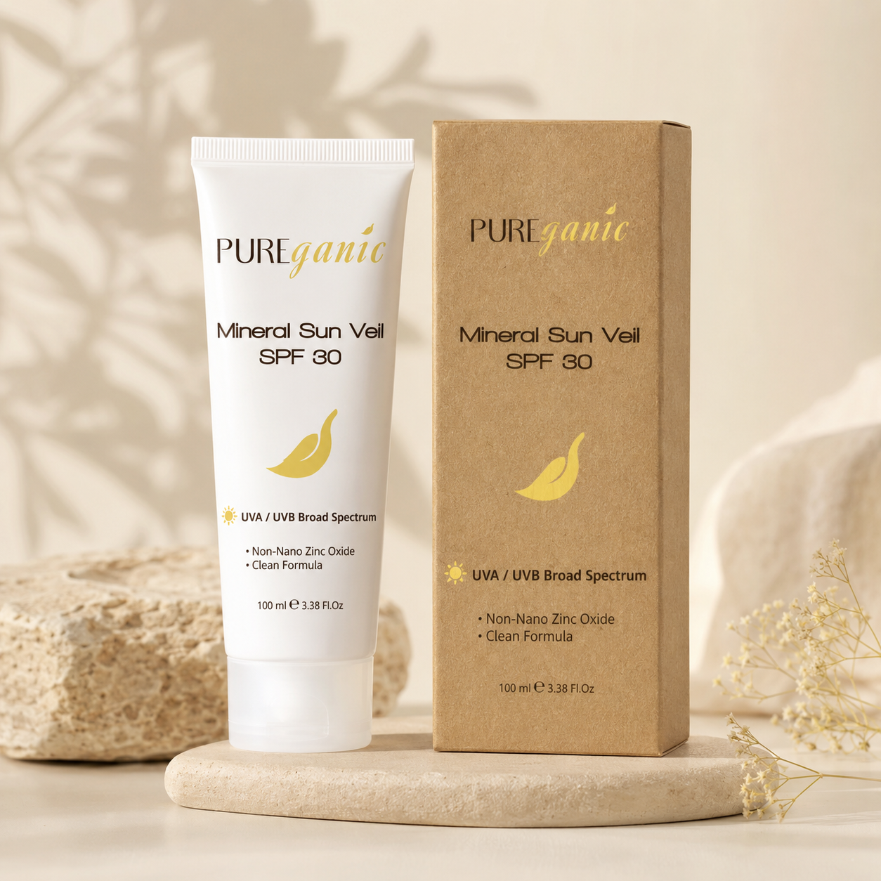 PUREganic Mineral Sun Veil SPF 30