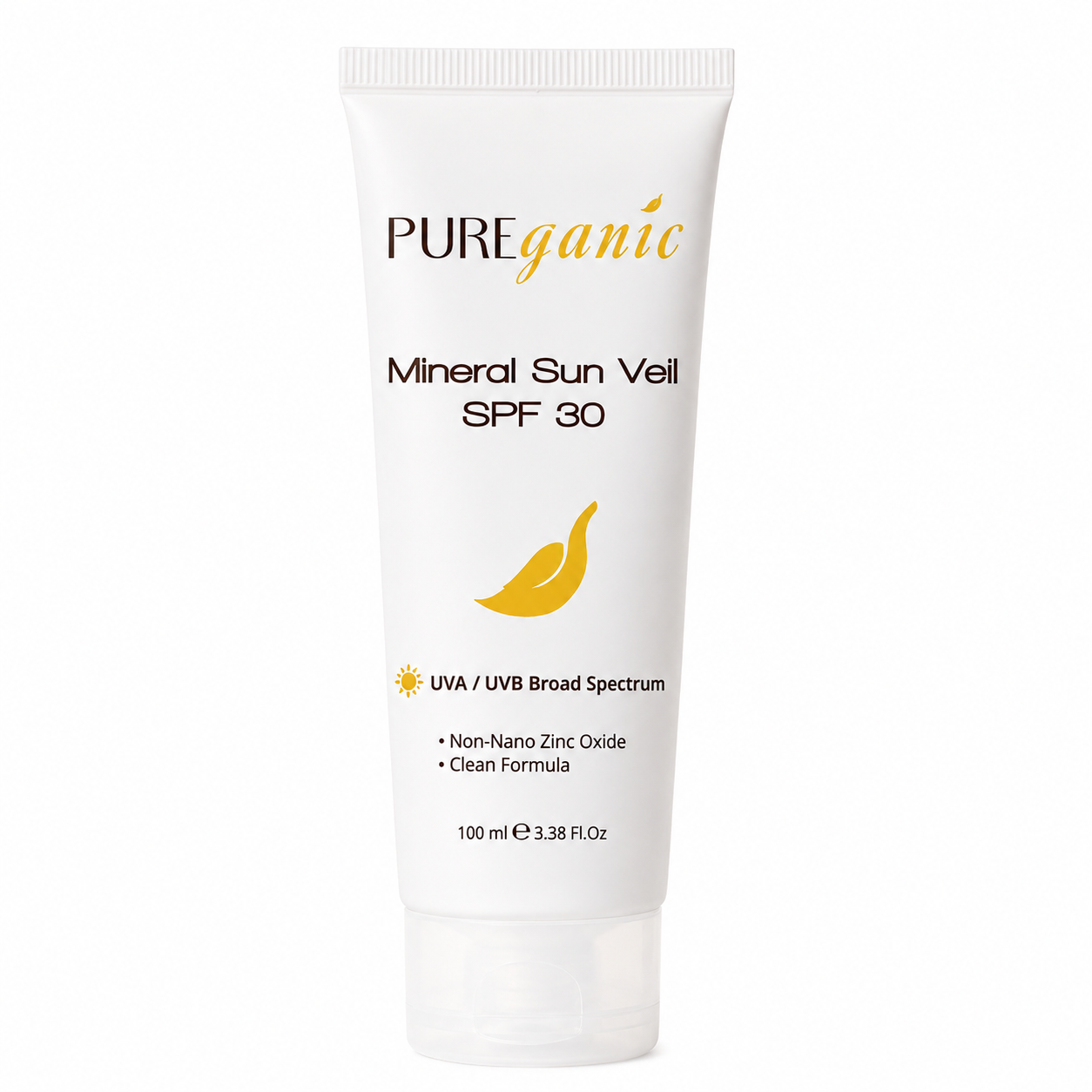 حجاب شمس معدني بمعامل حماية SPF 30 من PUREganic