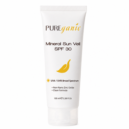 حجاب شمس معدني بمعامل حماية SPF 30 من PUREganic