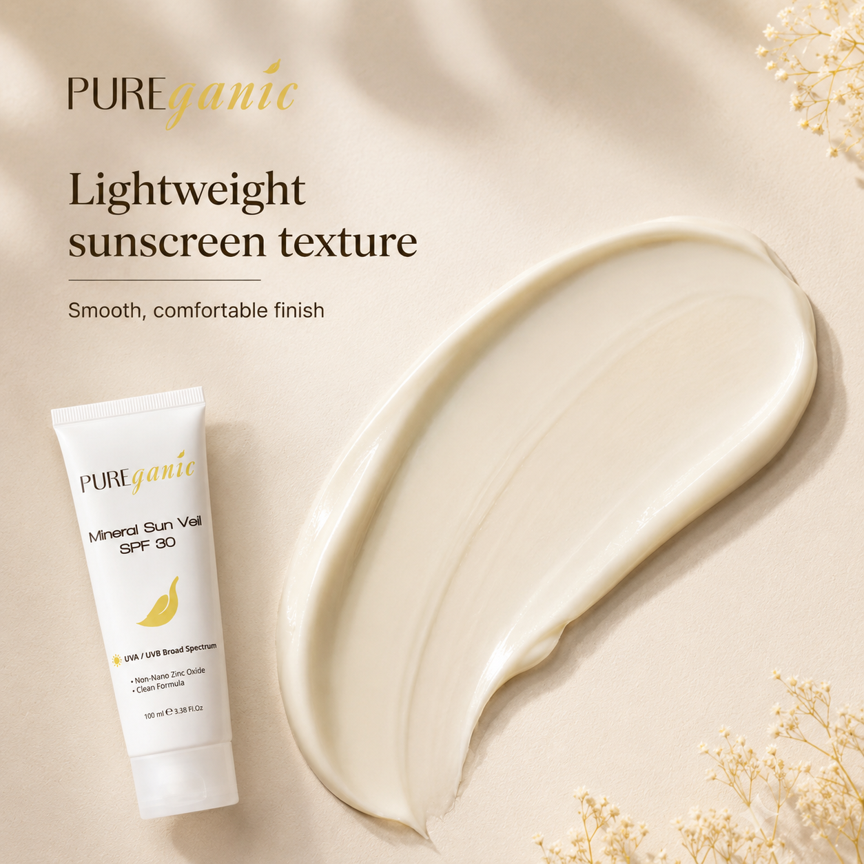 PUREganic Mineral Sun Veil SPF 30