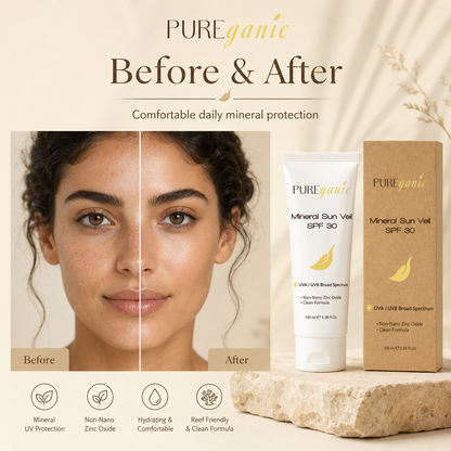 PUREganic Mineral Sun Veil SPF 30